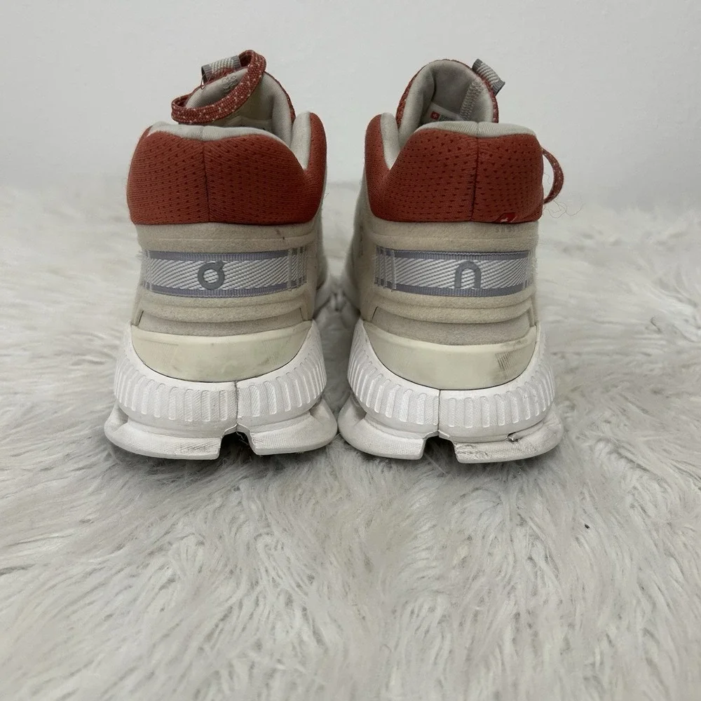On Cloud Hi Edge Women's Sz 9 Sand Pearl Running Shoe CloudTec‎ Swiss Engineered